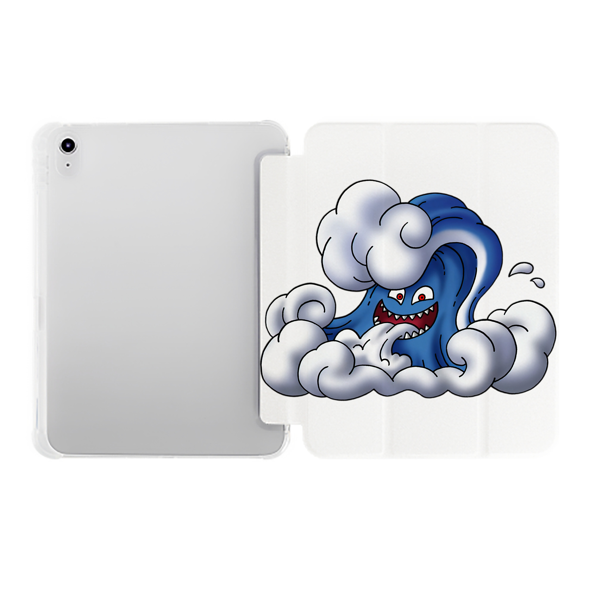 （画像用） ドラゴンクエスト Doragon Kuesuto Dragon Quest IPad ケース ペン収納付き 三つ折りスタンド PUレザー×シリコン 対応機種9.5/10.5/10.9インチ